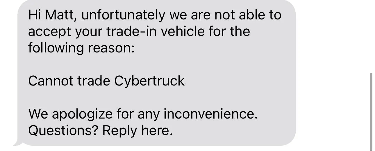 Tesla Cybertruck I just got invitations for my second and third CT reservations, anybody else? IMG_8584