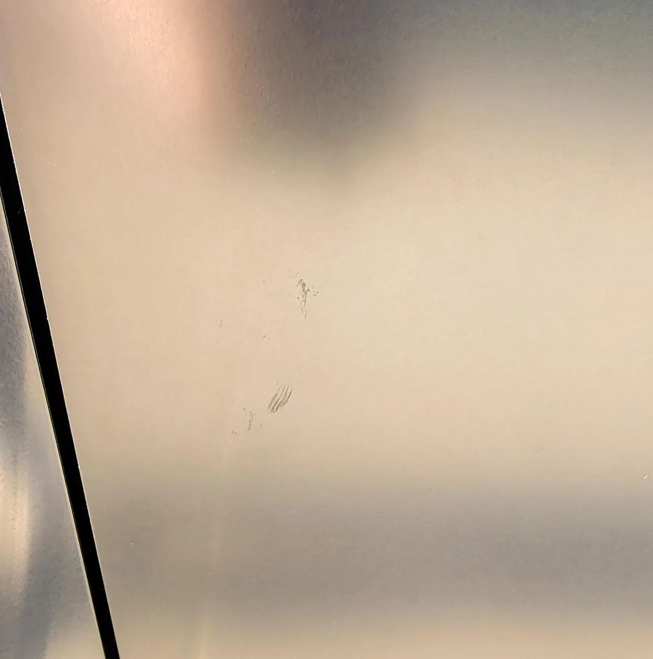 Tesla Cybertruck Breaking News:  Tesla Service Center Does Amazing Job Polishing Out Deep Scratch! 20240814_073344