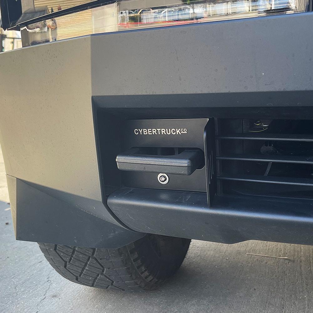 Tesla Cybertruck NEW CYBERTRUCKco Universal Bumper and Roof mounting brackets - works with any light brand from Baja Designs to Amazon tesla cybertruck front bumper fog light brackets-2