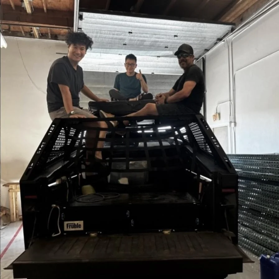 Tesla Cybertruck Urander Cybertruck Bed Rack Kit Official Release IMG_7512