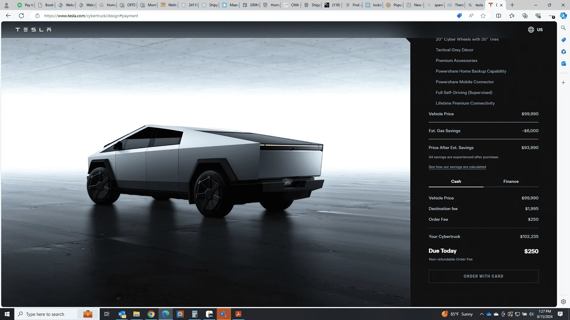 Tesla Cybertruck Tesla Cybertrucks Can Be Bought Right Now Without Reservations 1723742959812-b5