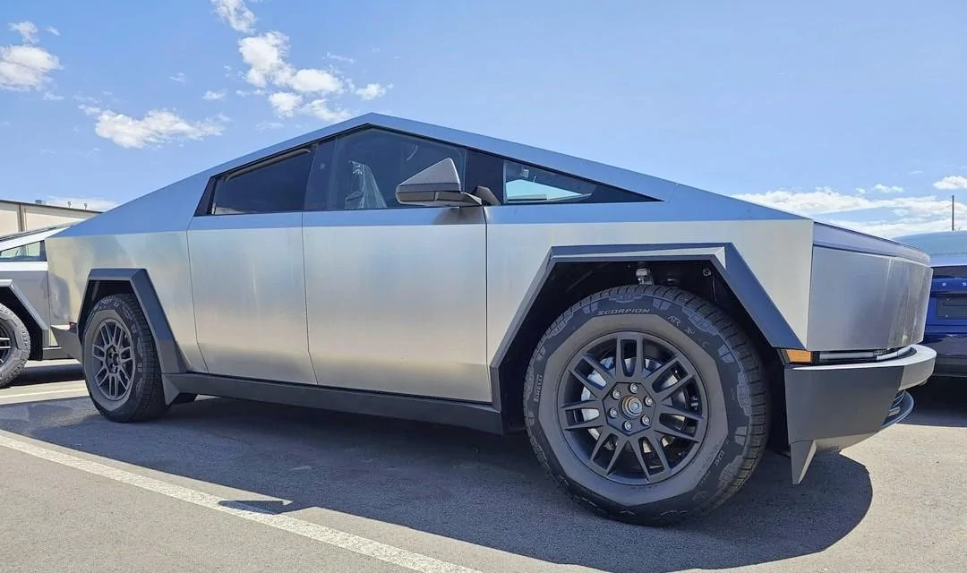 Tesla Cybertruck 20" Core Wheels Now Arriving (w/ Custom "CYBRTRK" Pirelli Scorpion ATR Tires) – Photos & Video core-wheels-v0-wx390lbjyvid1