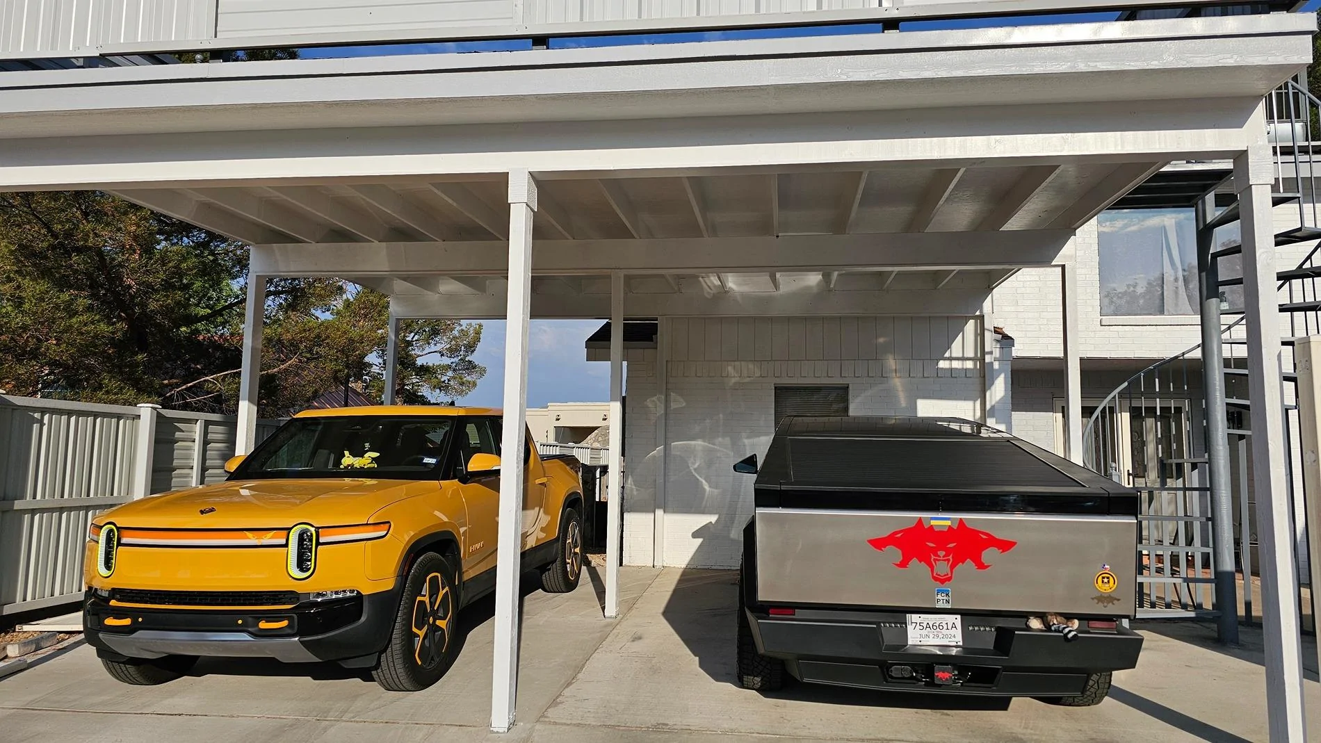 Tesla Cybertruck Introducing Car Charger Specialists: Your Local PowerShare and EV Charger Installation Experts in Atlanta, GA! 20240614_074408