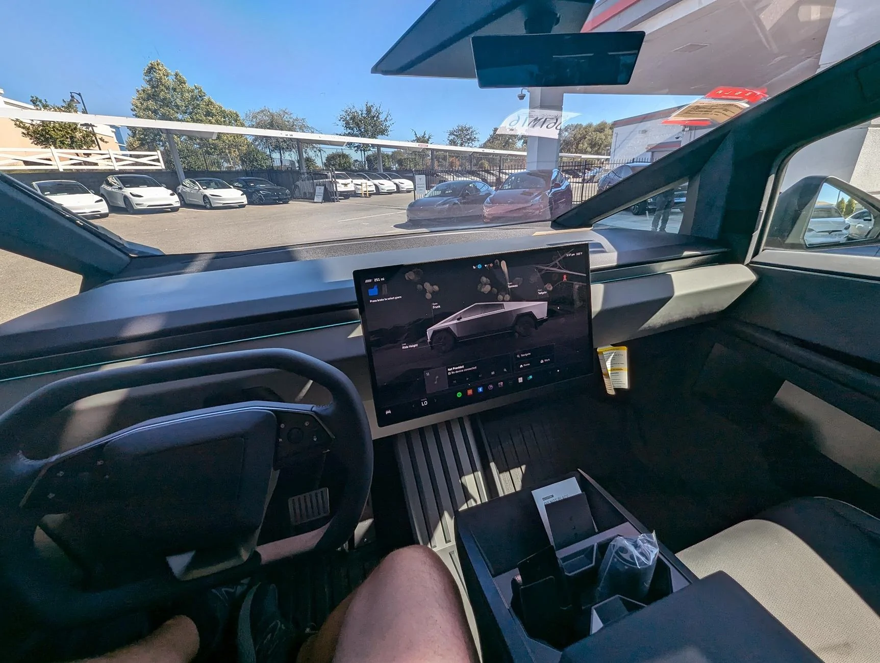 Tesla Cybertruck Tactical Grey Interior: Just YES! PXL_20240814_223735719