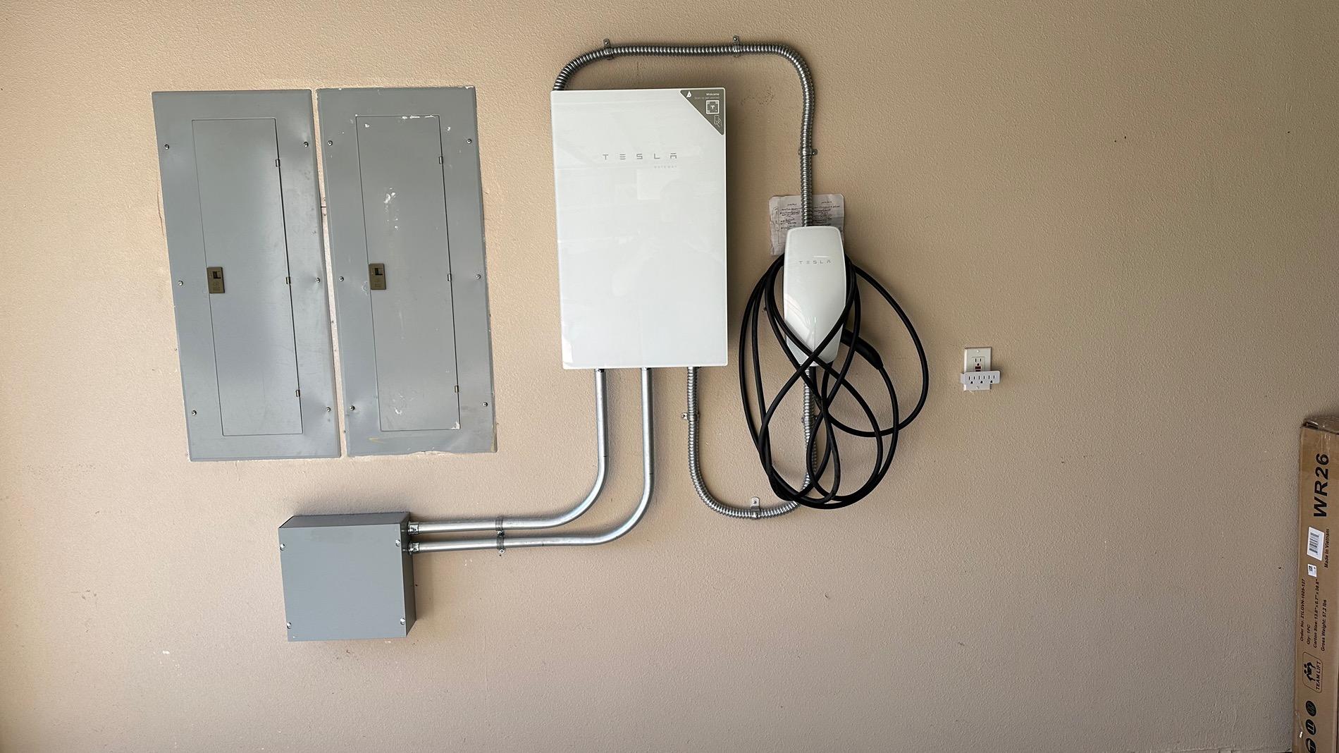Tesla Cybertruck PowerShare installed today IMG_1463