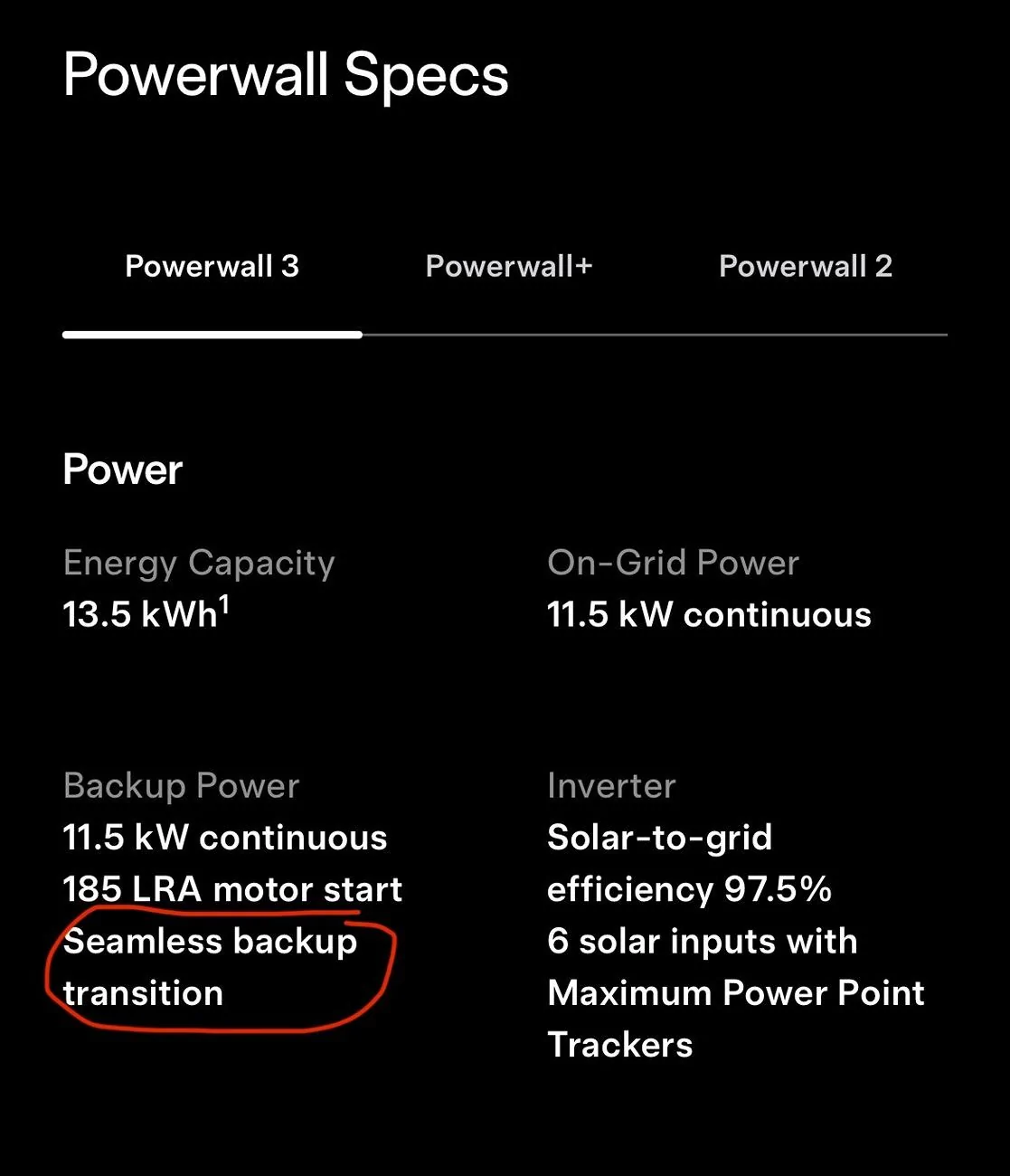 Tesla Cybertruck Expected PowerShare (unexpectedly) tested during power outage -- results IMG_0425