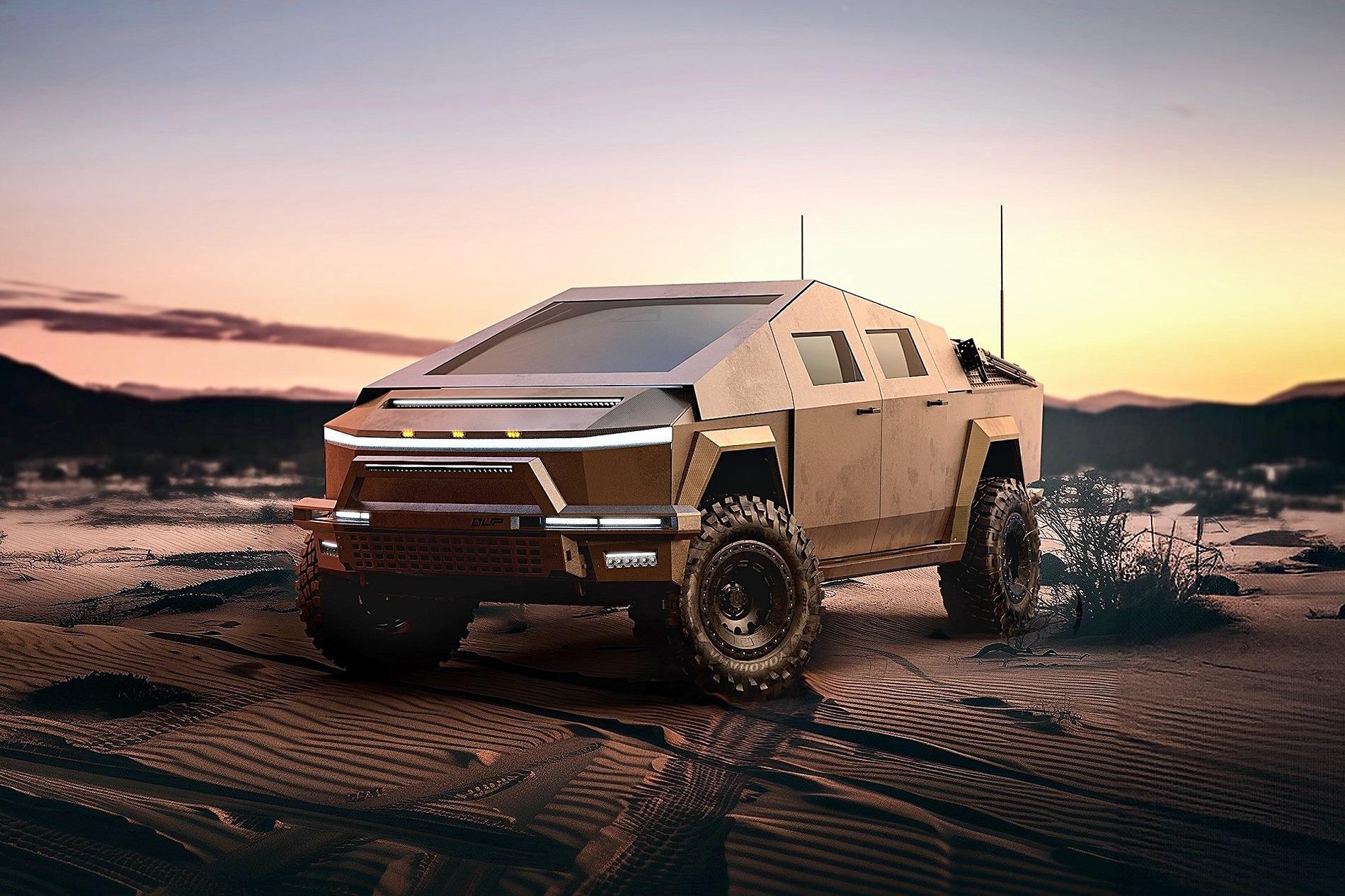 Tesla Cybertruck STING: Armored Cybertruck Upfit by Unplugged Performance & Archimedes Defense Tesla-Cybertruck-Military-Tactical-Unplugged-Performance-UP.Ft-Archimedes-Defense-1920px-Image