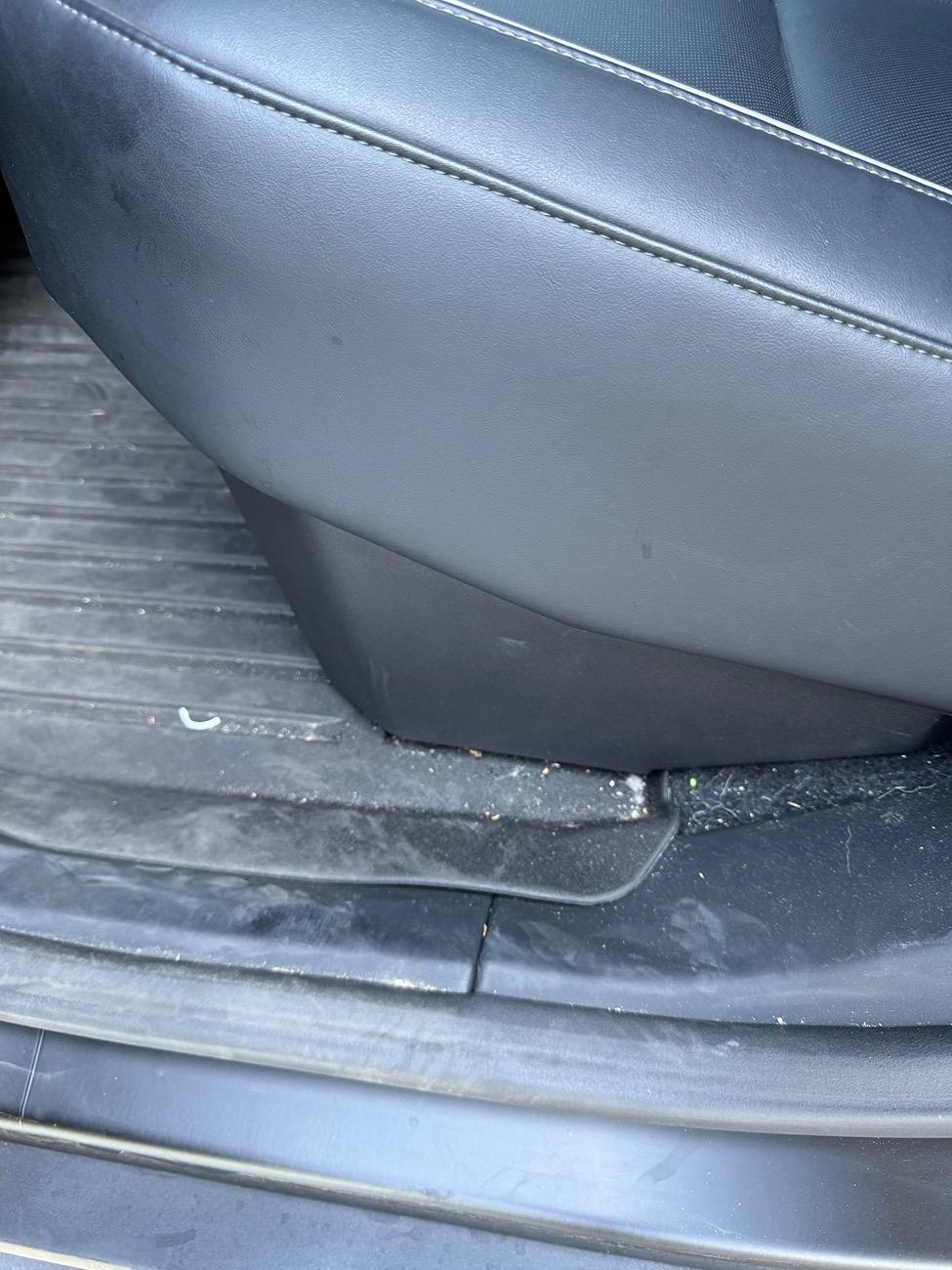 Tesla Cybertruck Updated Underseat Storage with Dividers (Add On Buckets) IMG_1161