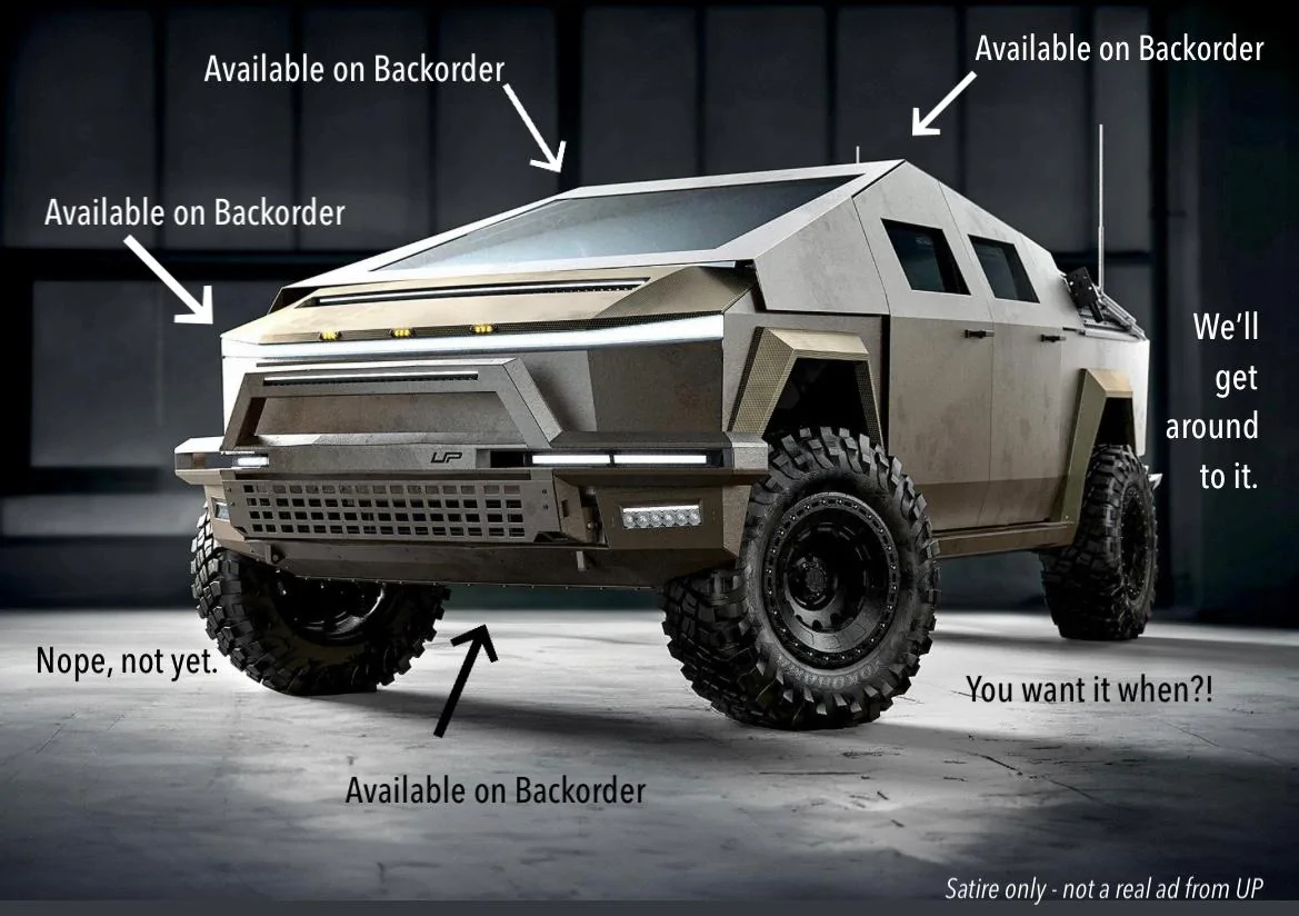 Tesla Cybertruck STING: Armored Cybertruck Upfit by Unplugged Performance & Archimedes Defense 126765DB-B1E1-4052-B128-7273113D657A
