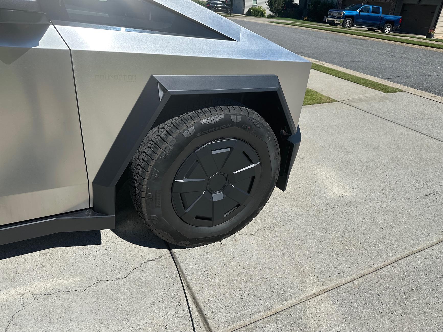 Tesla Cybertruck New stock tires Pirelli Scorpion? image