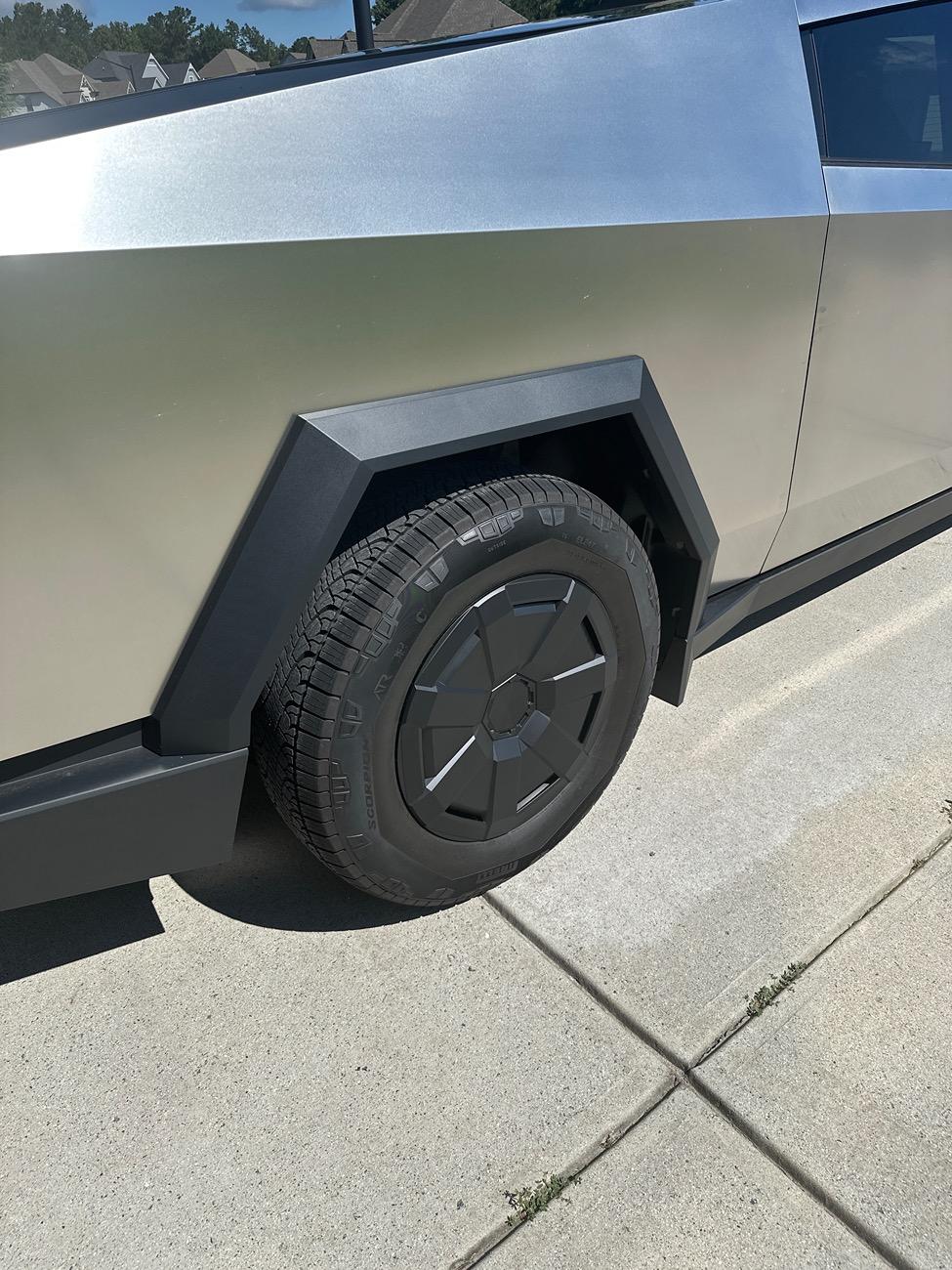Tesla Cybertruck New stock tires Pirelli Scorpion? image