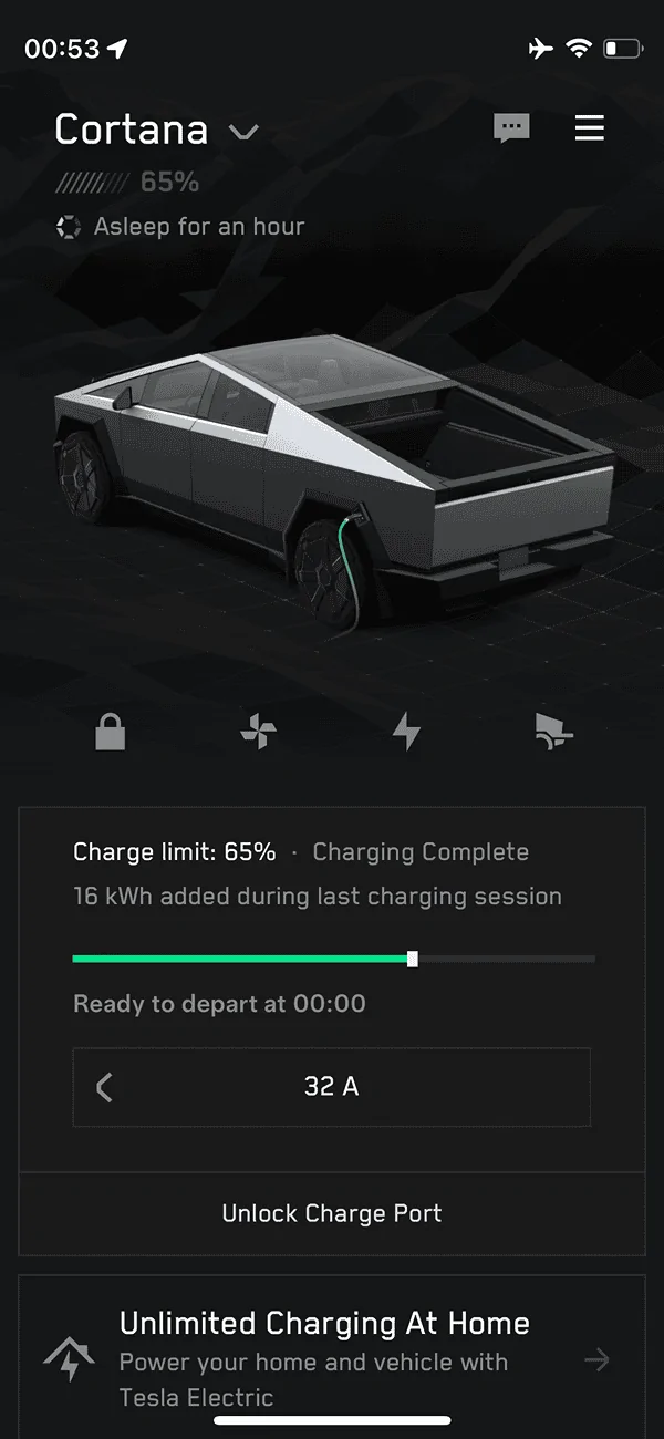Tesla Cybertruck Help - Truck Won't Take Charge after 2024.26.7 UPDATE (NOT the Software) IMG_7181