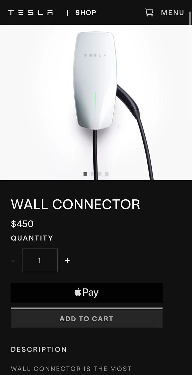 Tesla Cybertruck Gen 3 home chargers 24’ cable for sale IMG_4978