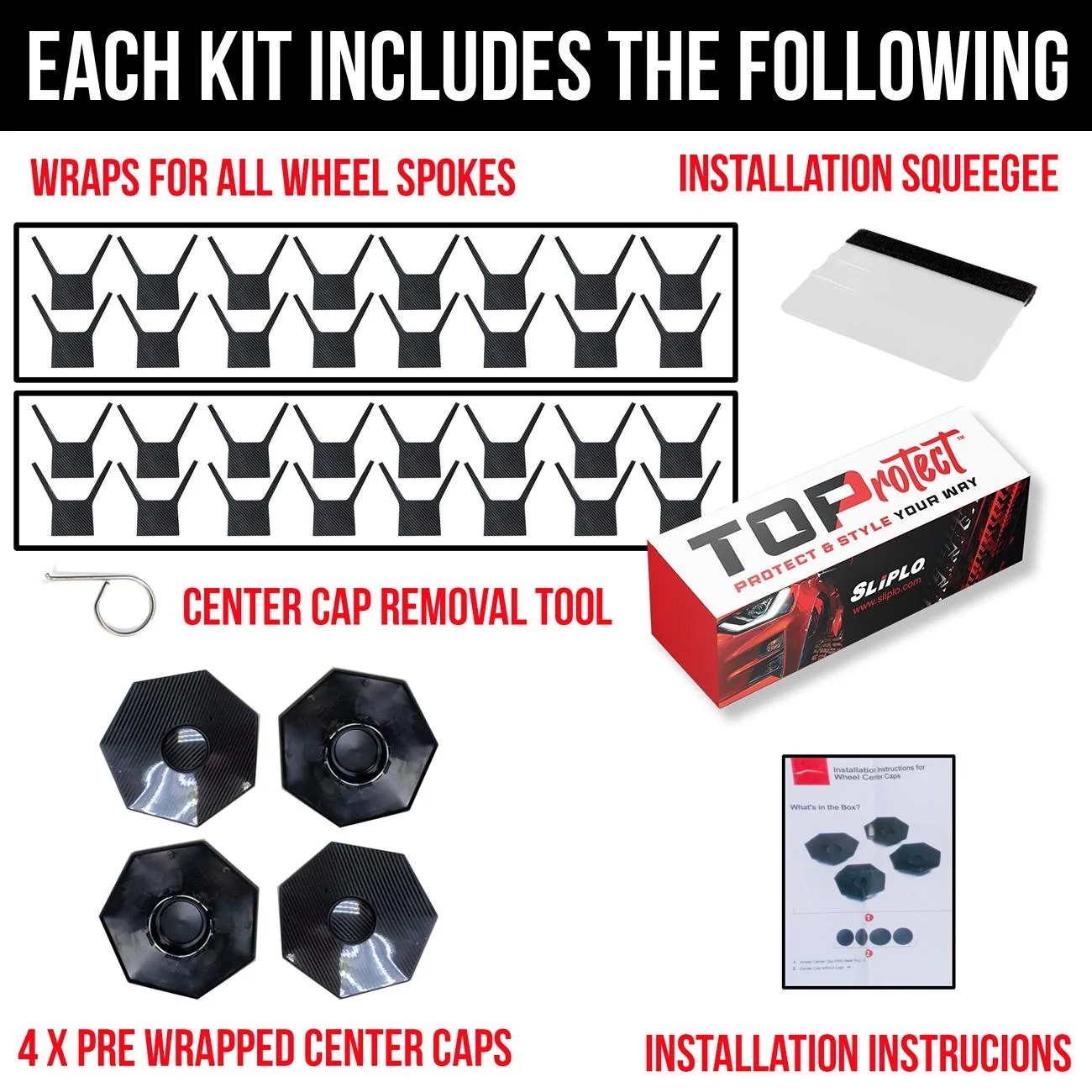 Tesla Cybertruck 🚨 NEW DIY RELEASE ALERT -Cybertruck Wheels in Carbon Fiber -Spokes & Cap PPF🚨 cybertruck-wheel-cap-wrap-kit-includes