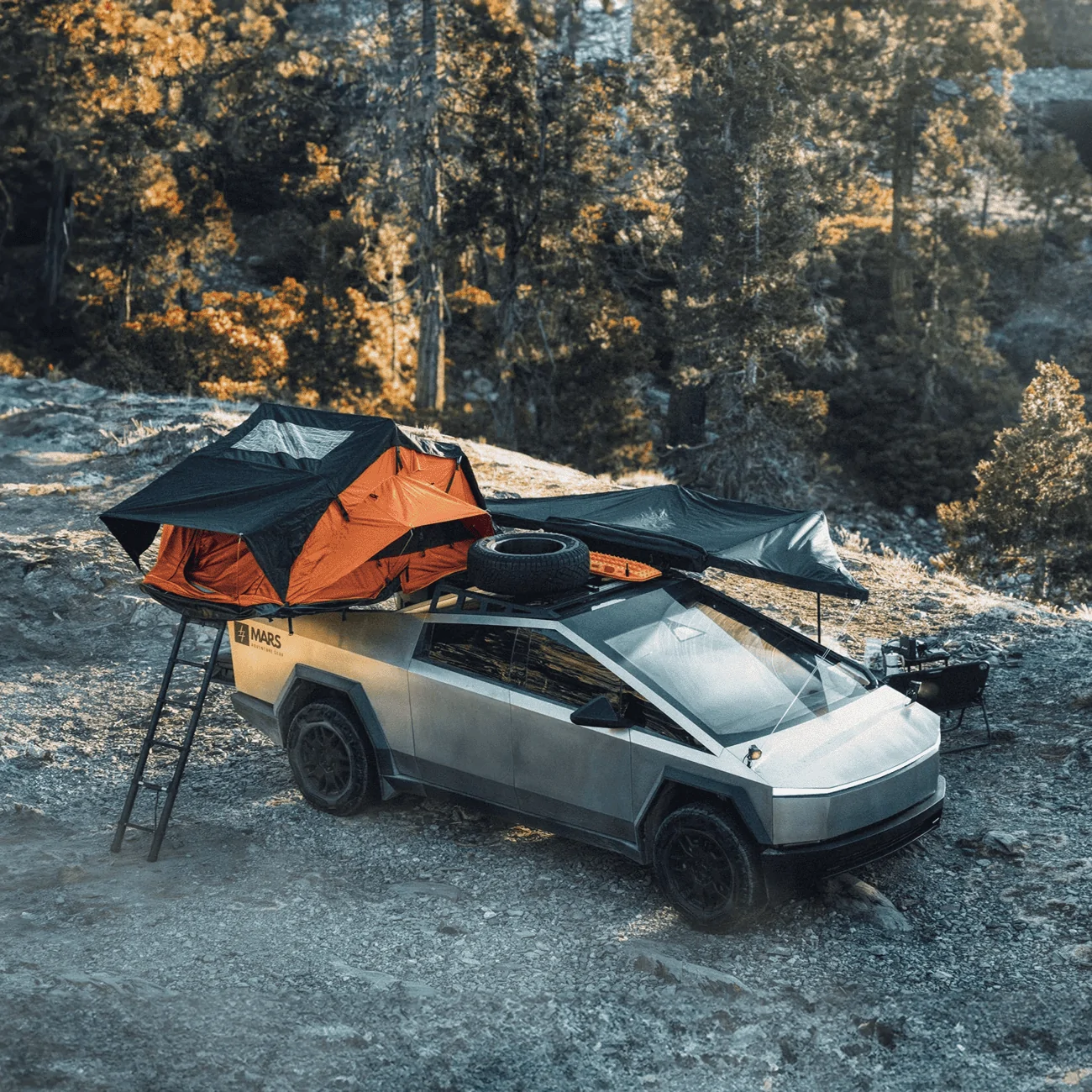 Tesla Cybertruck MARS EXPEDITION™ TIRE RACK for Tesla Cybertruck 1724257501971-y7