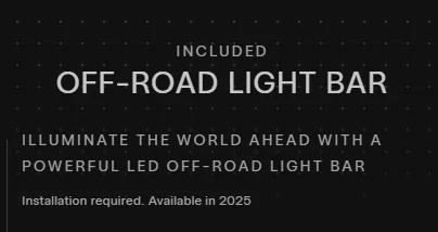 Tesla Cybertruck Cyberbeast Lightbar "Available in 2025" 1724265838115-0i