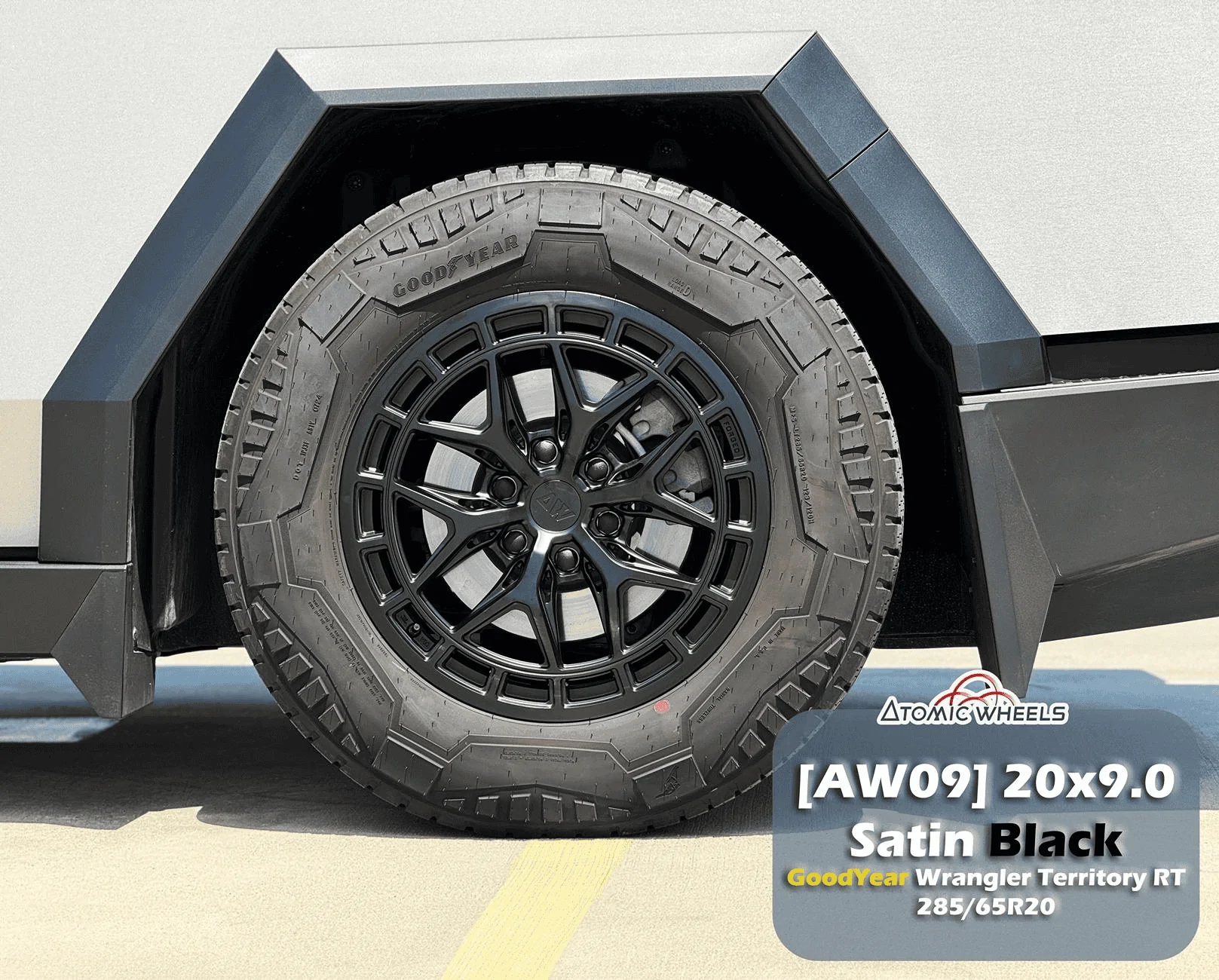 Tesla Cybertruck Fully Forged Atomic Wheels for Tesla Cybetruck 1724276687283-o4