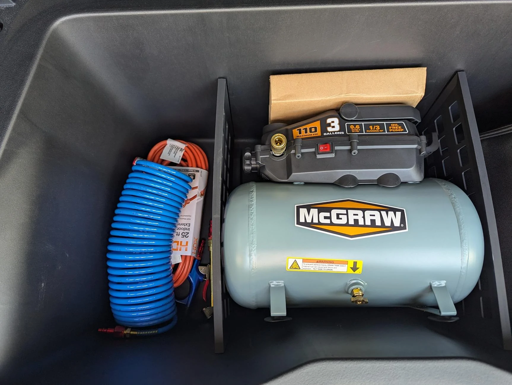 Tesla Cybertruck Tire Inflator I’m using PXL_20240821_235112106