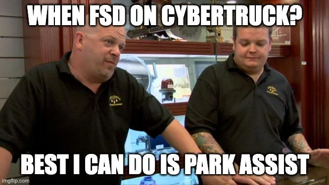Tesla Cybertruck FSD update: September release for Cybertruck. Parking assistance features release coming this week! FSD CT Mem