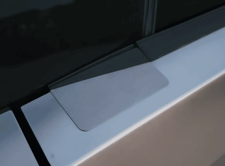 Tesla Cybertruck 3D Print Mirror Delete Covers (now printed in stainless steel) 1724324443426-mc