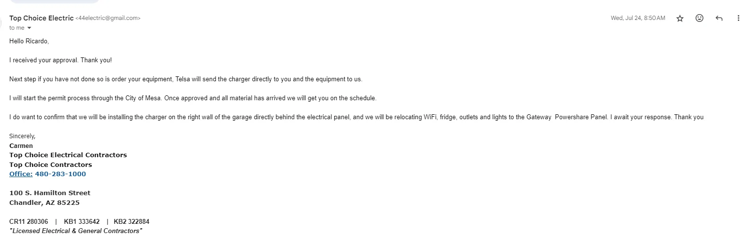 Tesla Cybertruck PowerShare install pricing Screenshot 2024-08-22 053543
