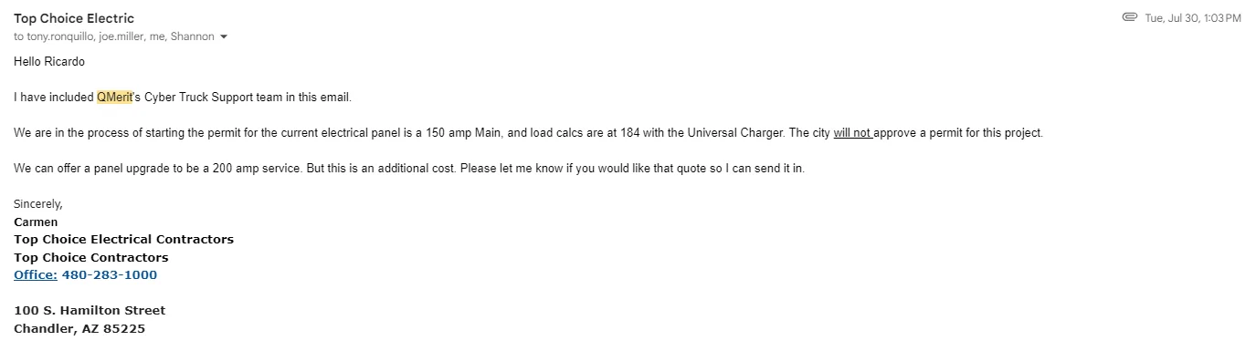 Tesla Cybertruck PowerShare install pricing Screenshot 2024-08-22 053631