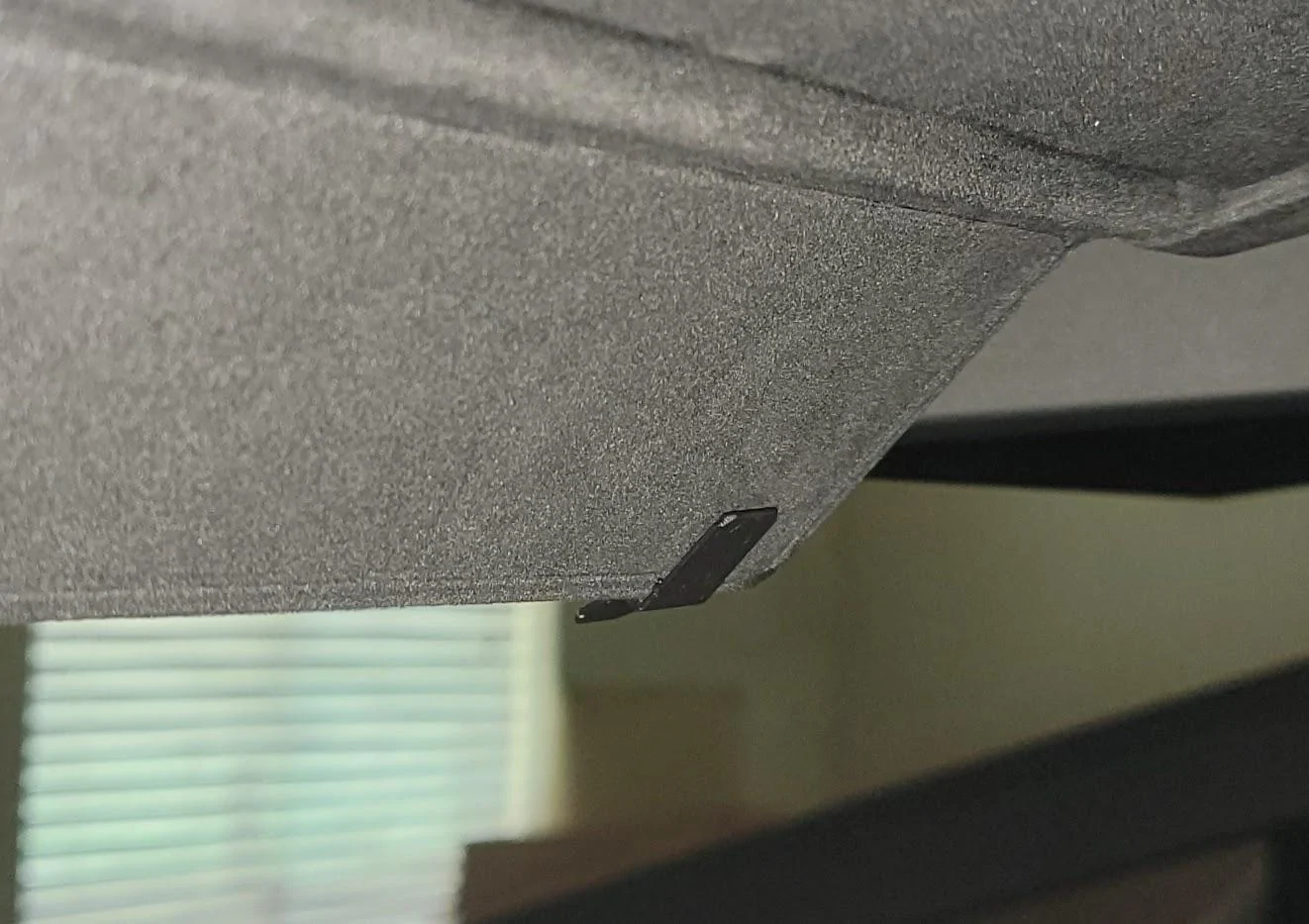 Tesla Cybertruck Sun Visor Extender Flip / Grab Tab (3D print) 20240822_084425