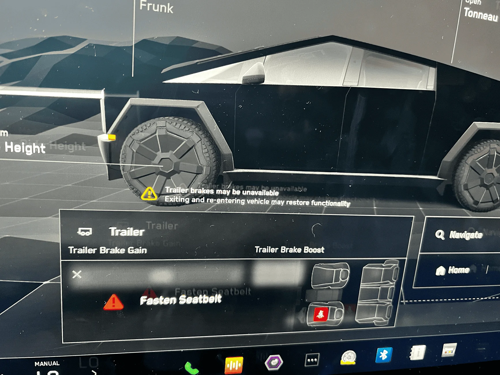Tesla Cybertruck Anyone having challenges with their trailer and Cybertruck? tempImageW8LBl4
