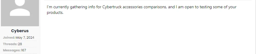 Tesla Cybertruck Unveiling the Testers List - Is Your Name on It? Join Us in Crafting the Perfect Cybertruck Accessory with Basenor! 1724393874581-60
