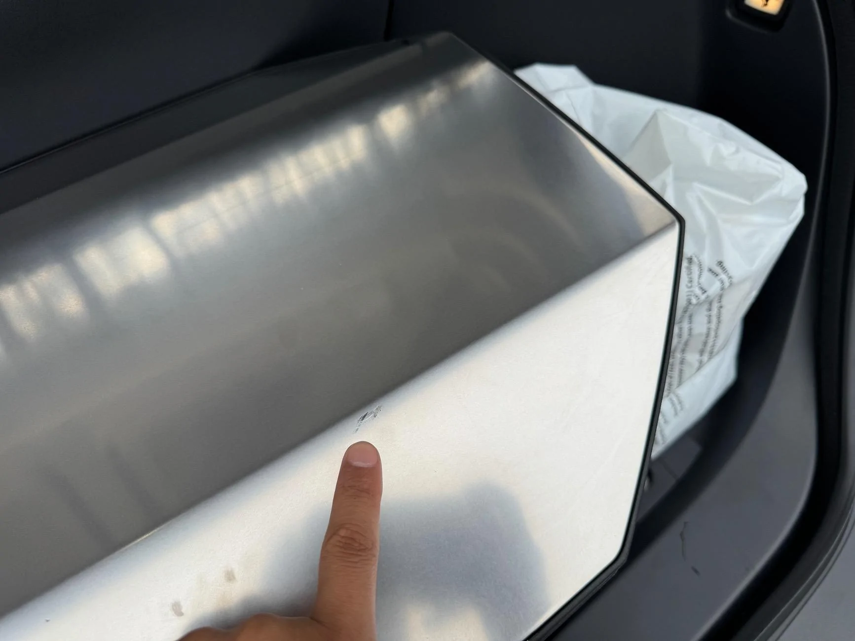 Tesla Cybertruck Tesla Cybertruck Cooler hands on video review - my first impressions IMG_7552