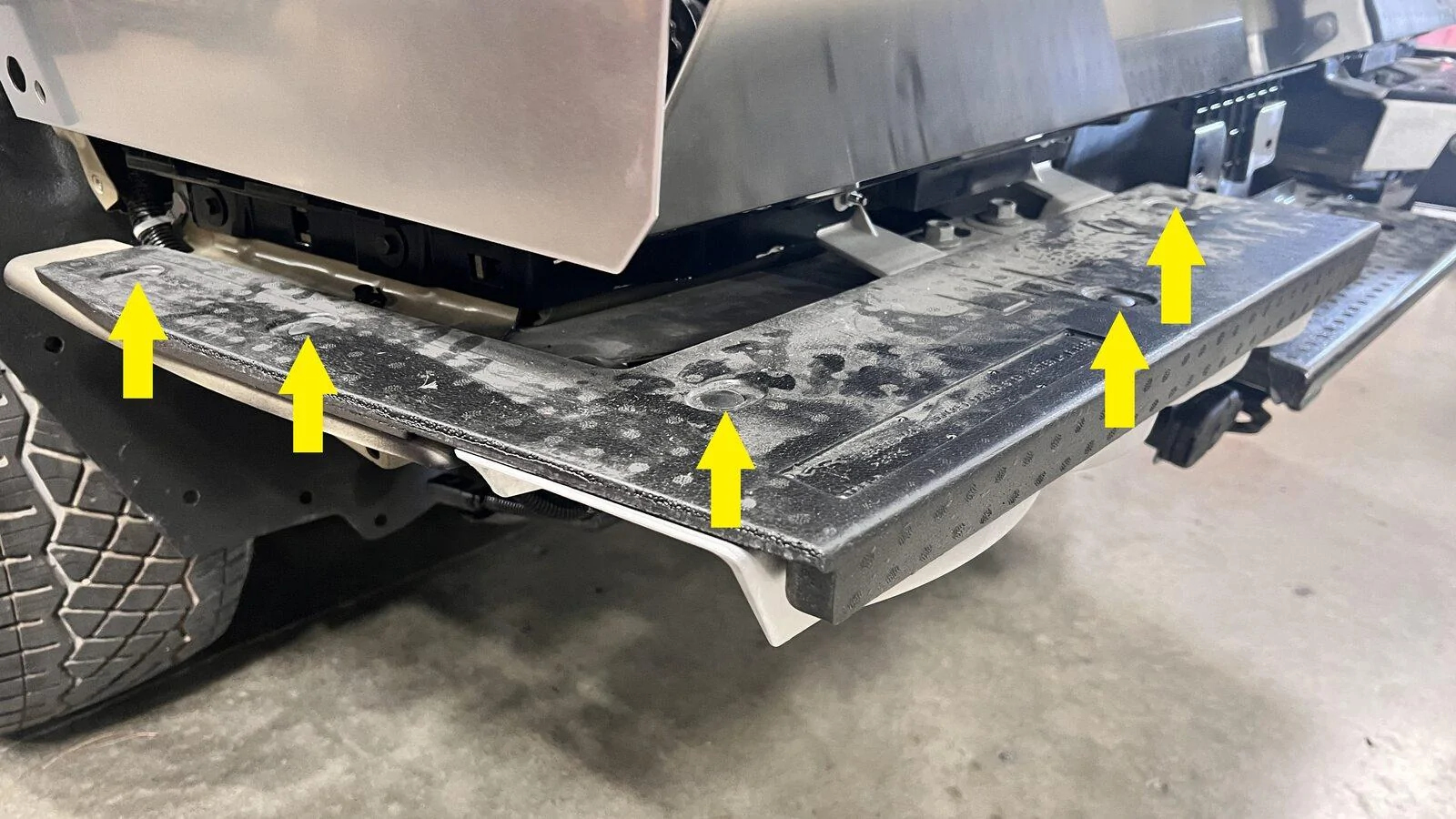 Tesla Cybertruck REQUEST: Side Step for Bed Please… IMG_0237