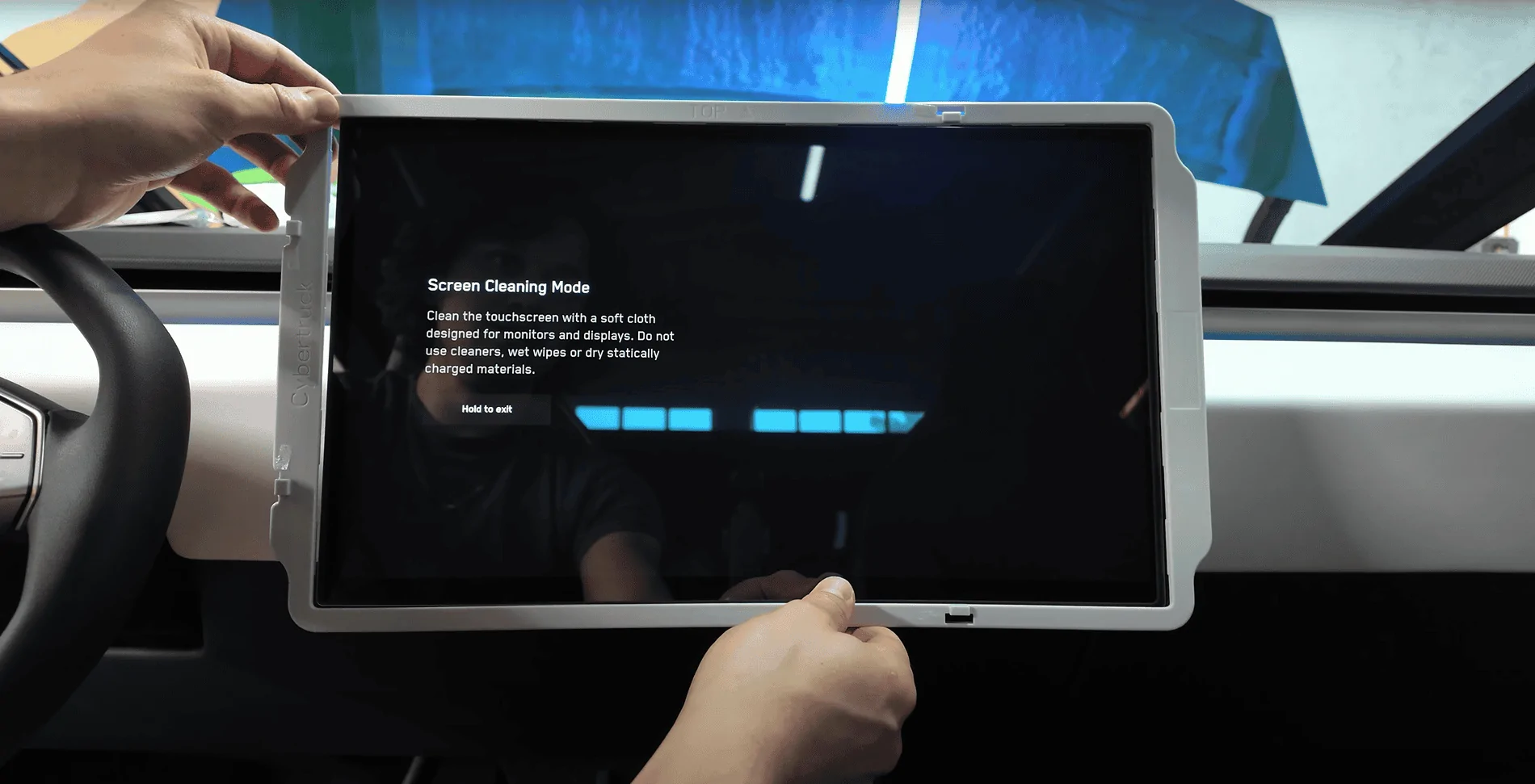 Tesla Cybertruck New CT Owner's Review for Cybertruck Front & Rear Screen Protector 🚀 Teslaunch Cybertruck Front & Rear Screen Protector (4)