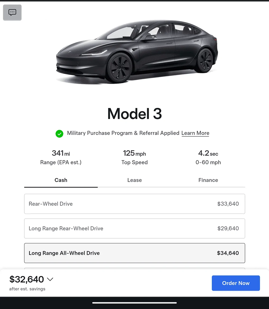 Tesla Cybertruck Tesla referral program returns!... Again. $1k off and it stacks with military Screenshot_20240824-181653