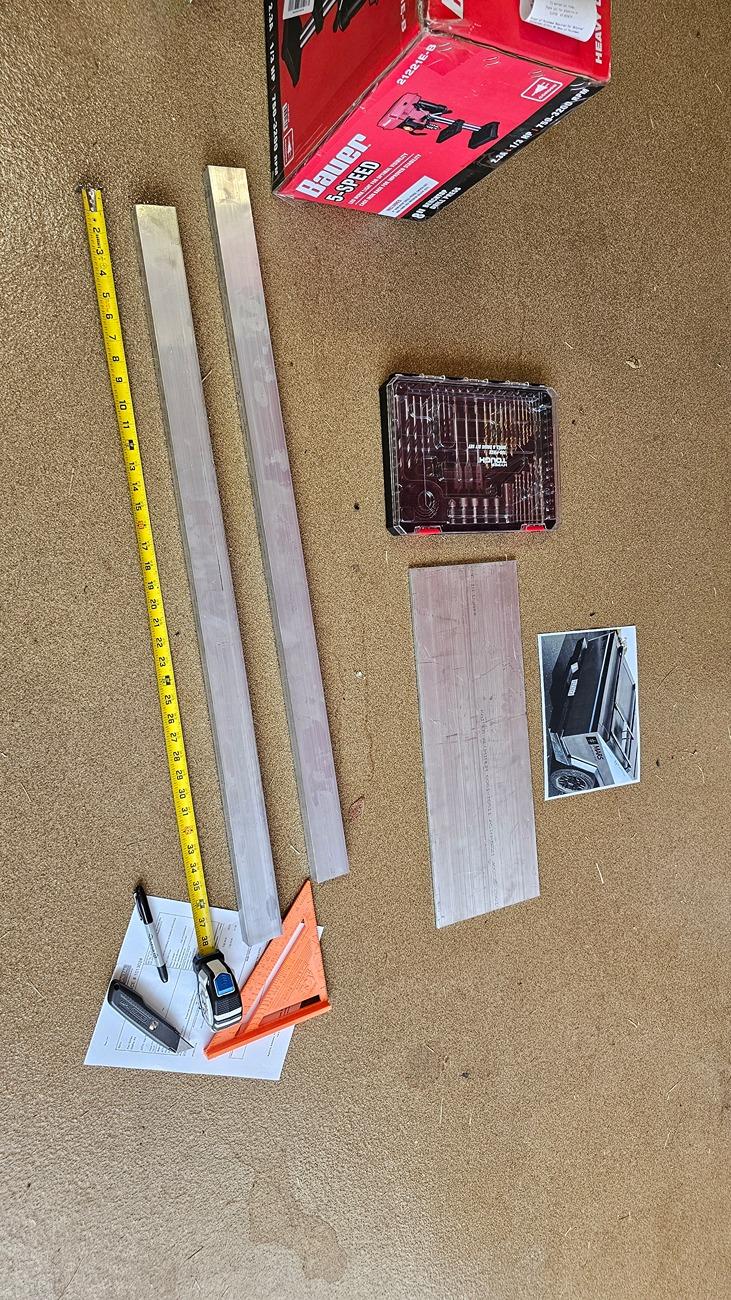 Tesla Cybertruck DIY built Baja Tire Rack 20240824_111607
