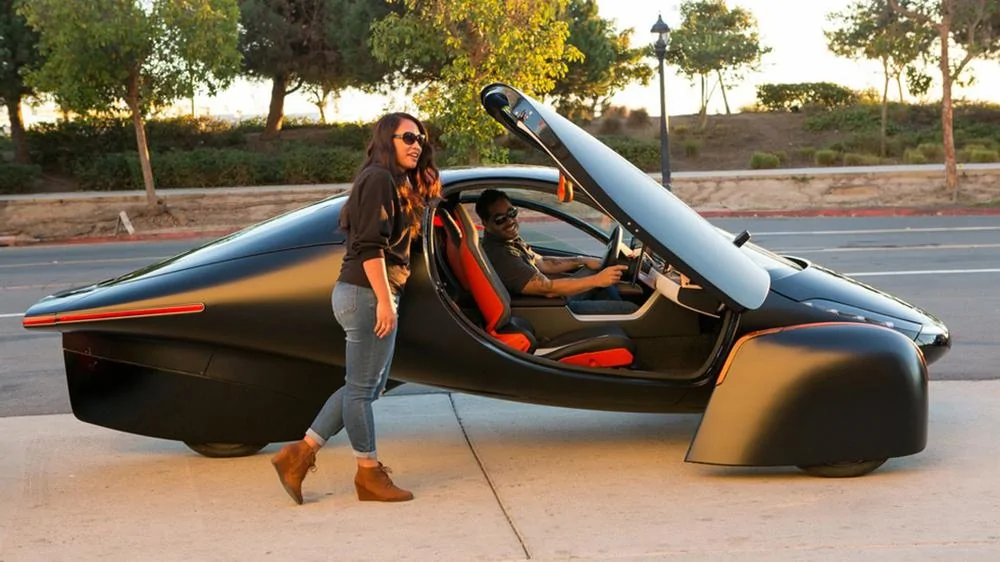 Tesla Cybertruck When Do We Start Seeing Some Weird EV Designs? Aptera-Paradigm-Interior-05