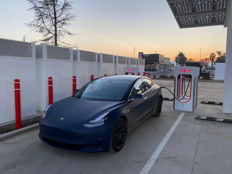 Tesla Cybertruck New Tesla Supercharger in Texas Includes Spaces (Probably) For Cybertruck AF1QipMY8iWfoOyXCwq5LLKq_Ltyv20p1QcGAG3wQ2zw=s773-k-no