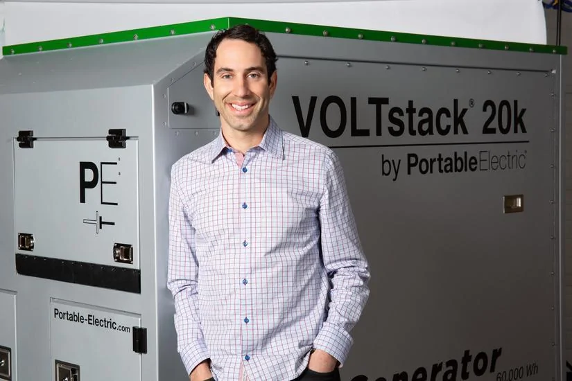 Tesla Cybertruck Portable Charging units founder