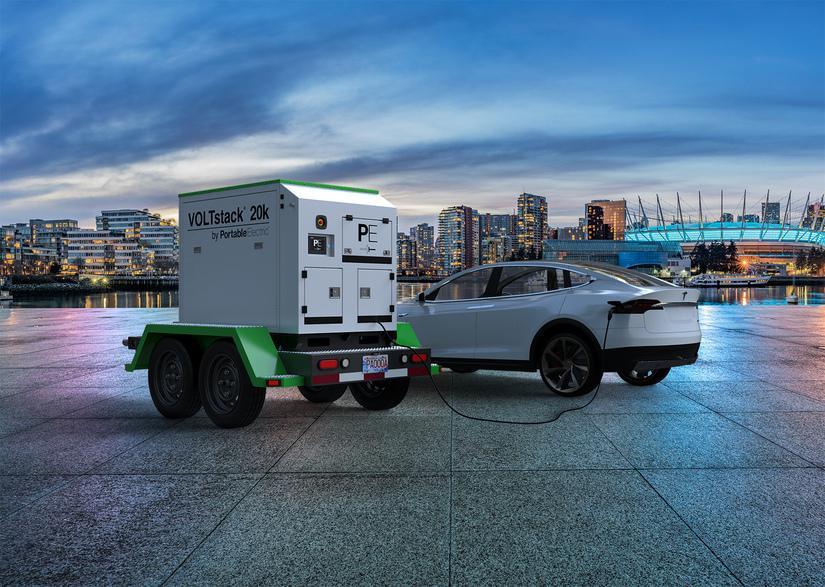 Tesla Cybertruck Portable Charging units charger portabl