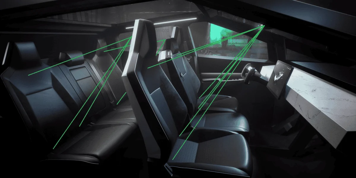 Tesla Cybertruck Tesla Received Approval to Install Short-Range Interactive Motion-Sensing Radar in Its Vehicles 1_ff7548d0-eb69-4609-aa8d-d09a1e6495b0_1600x