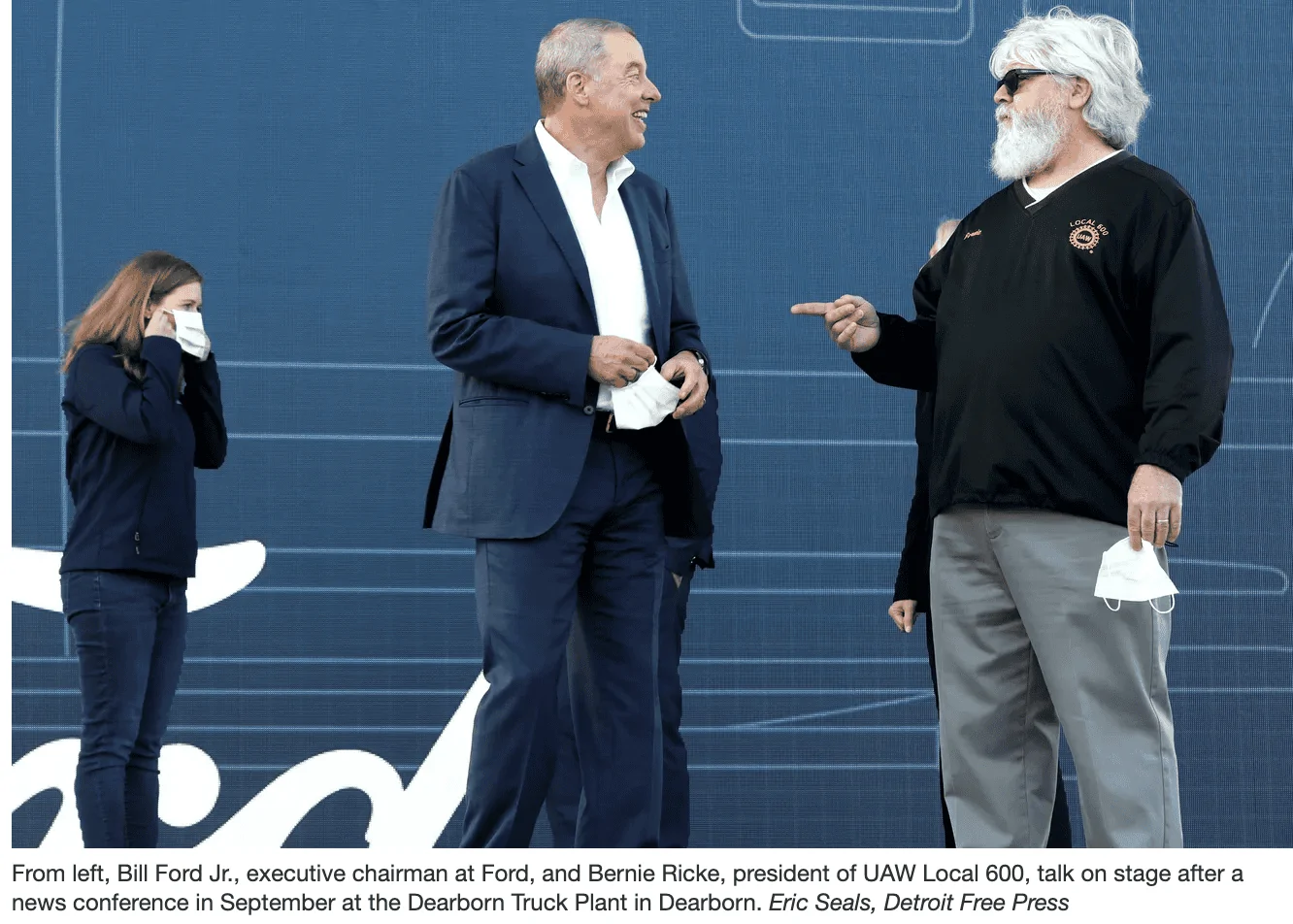 Tesla Cybertruck With Biden as an ally, United Auto Workers union prepares to fight for EV jobs Screen Shot 2021-04-28 at 3.58.36 AM