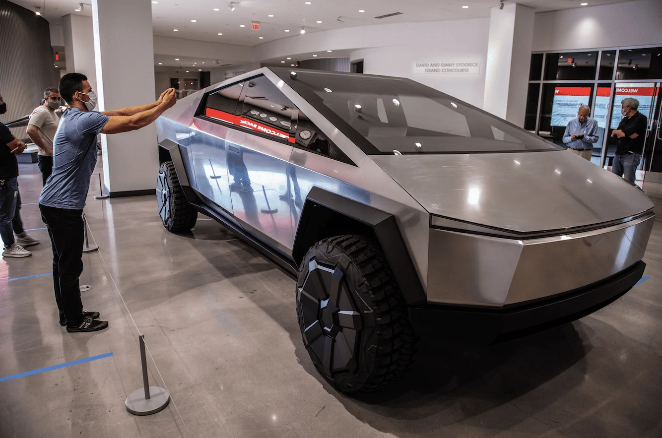 Tesla Cybertruck Tesla’s Head Product Designer hints at Cybertruck diecast model tesla-cybertruck-1