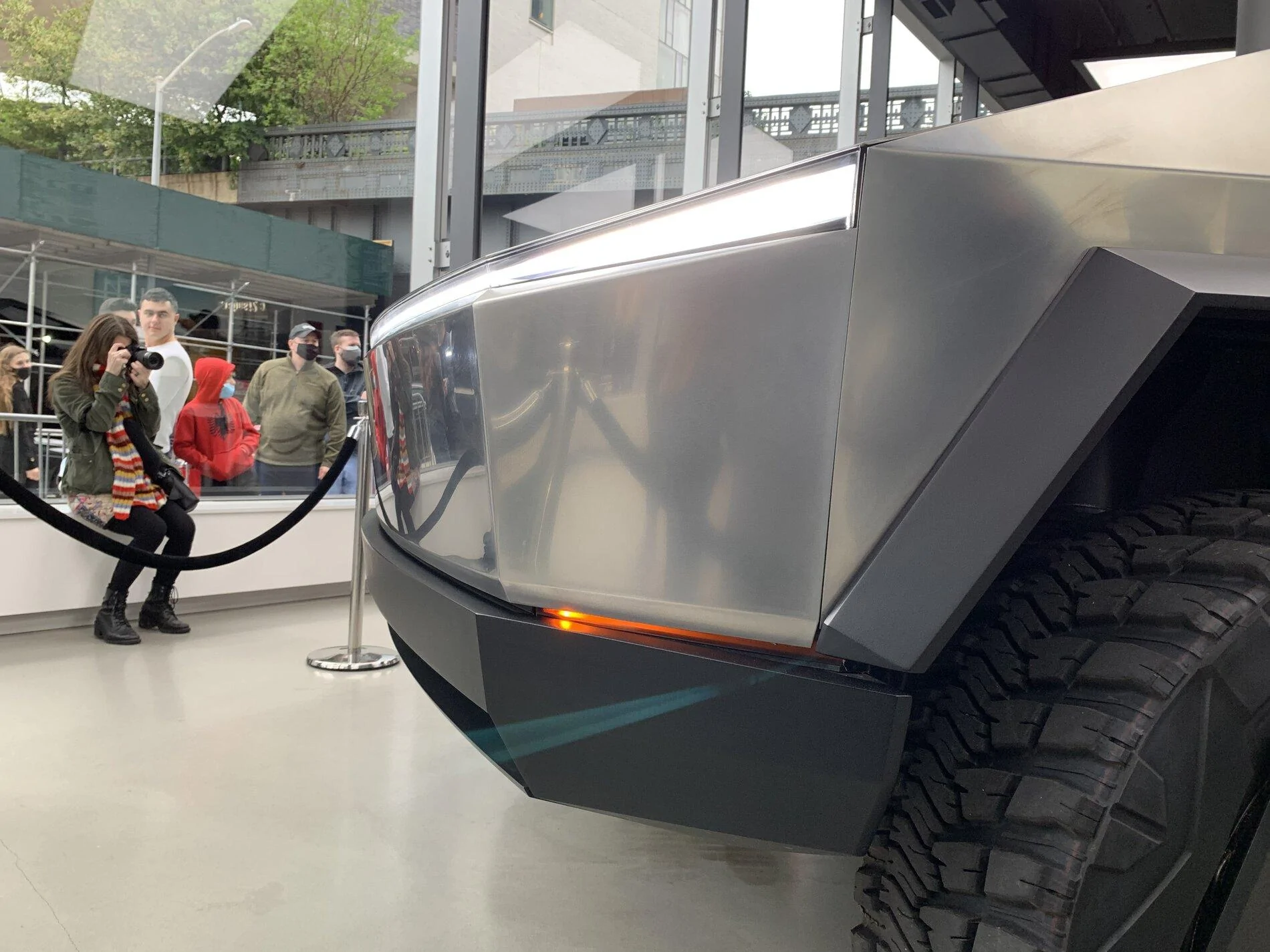 Tesla Cybertruck Cybertruck Spotted in NYC! [Street Video Added] 4290D764-ADD9-4855-A3F5-9EA114BB89C7