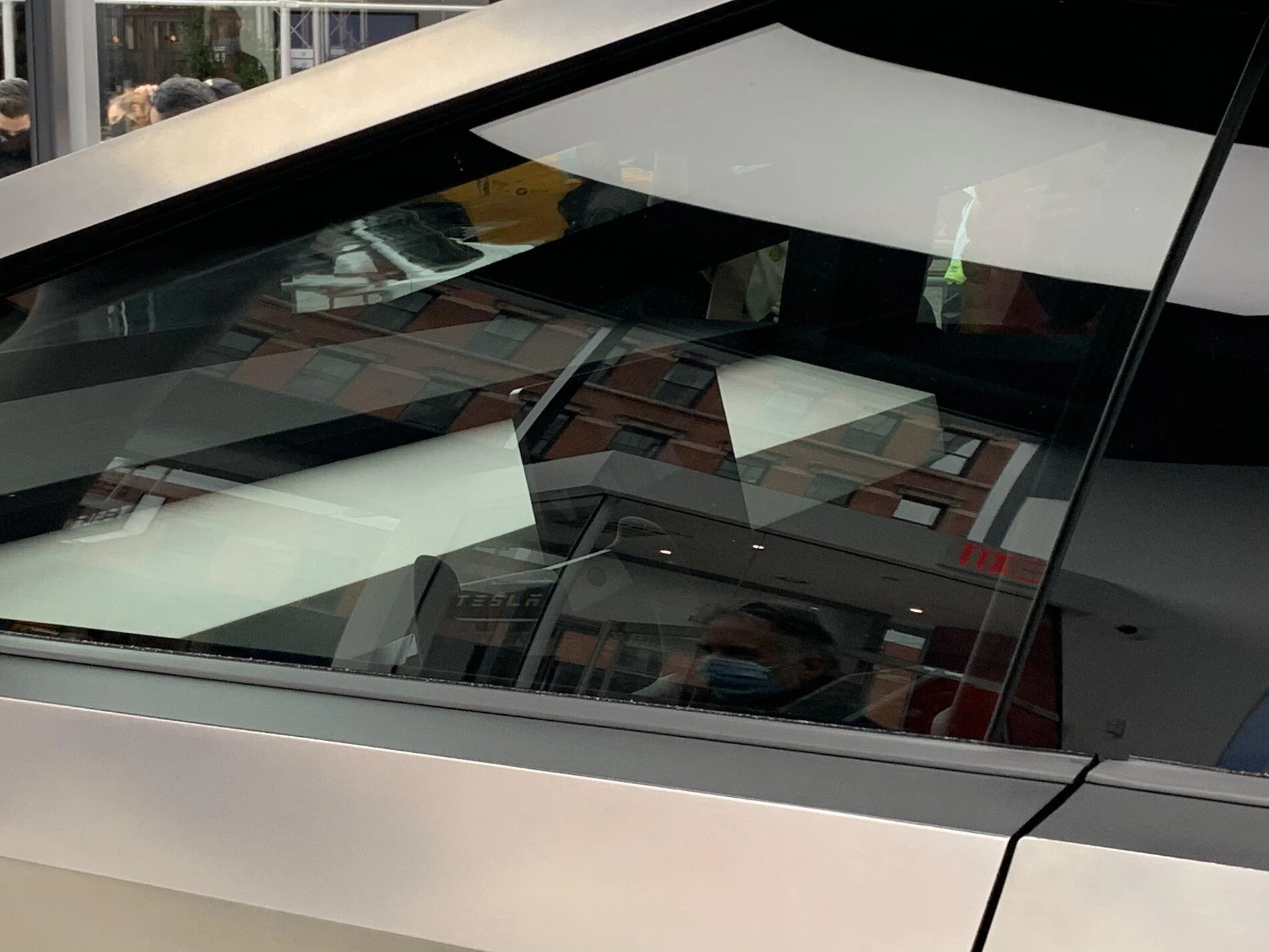 Tesla Cybertruck Cybertruck Spotted in NYC! [Street Video Added] 805493A7-E373-4AD6-BFAD-CDB4B1A49CFD
