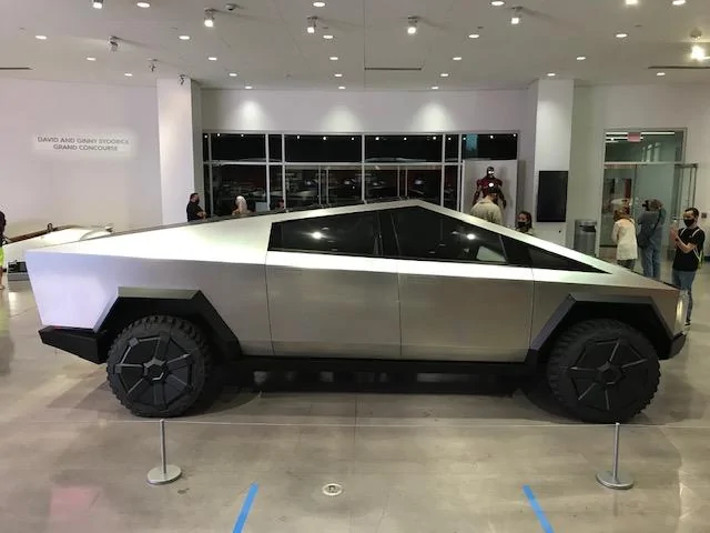 Tesla Cybertruck Another new detail: Cybertruck has a  camera below its front bumper 2C7E3CDF-F812-4A41-989F-B5CEE1A425EB