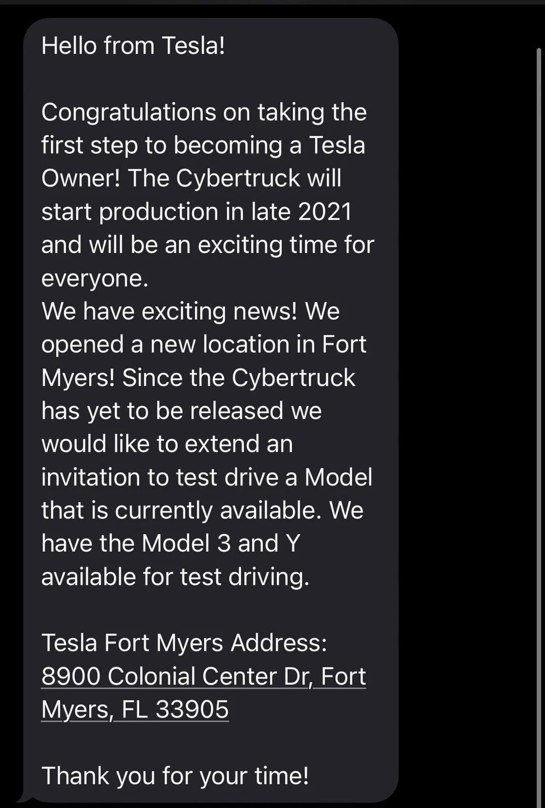 Tesla Cybertruck Tesla continues saying Cybertruck first deliveries coming late 2021 E1sUXTLX0BUKqOg