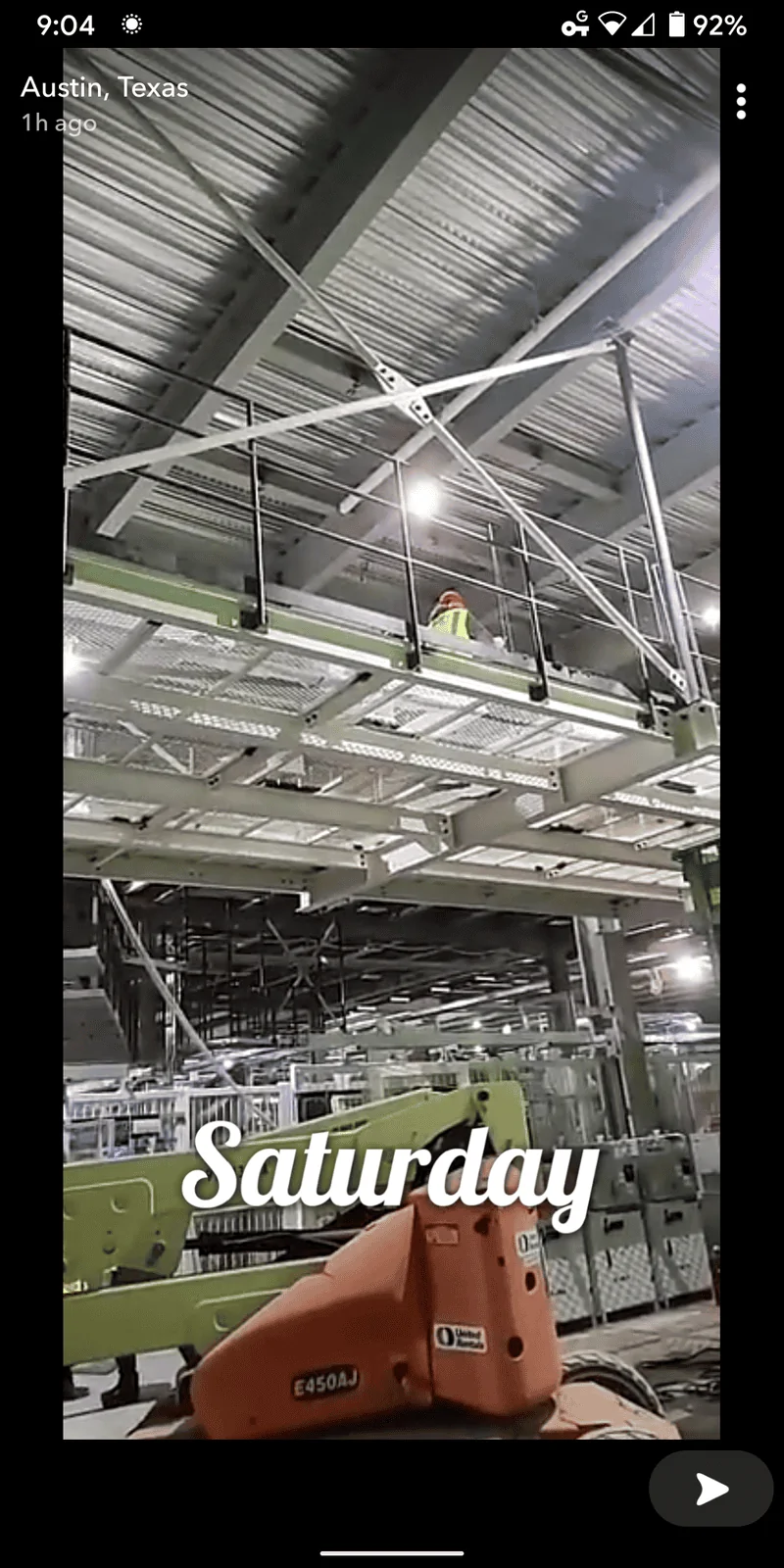 Tesla Cybertruck Video from inside Gigafactory Texas / Cybertruck Factory! Screenshot_20210522-090438