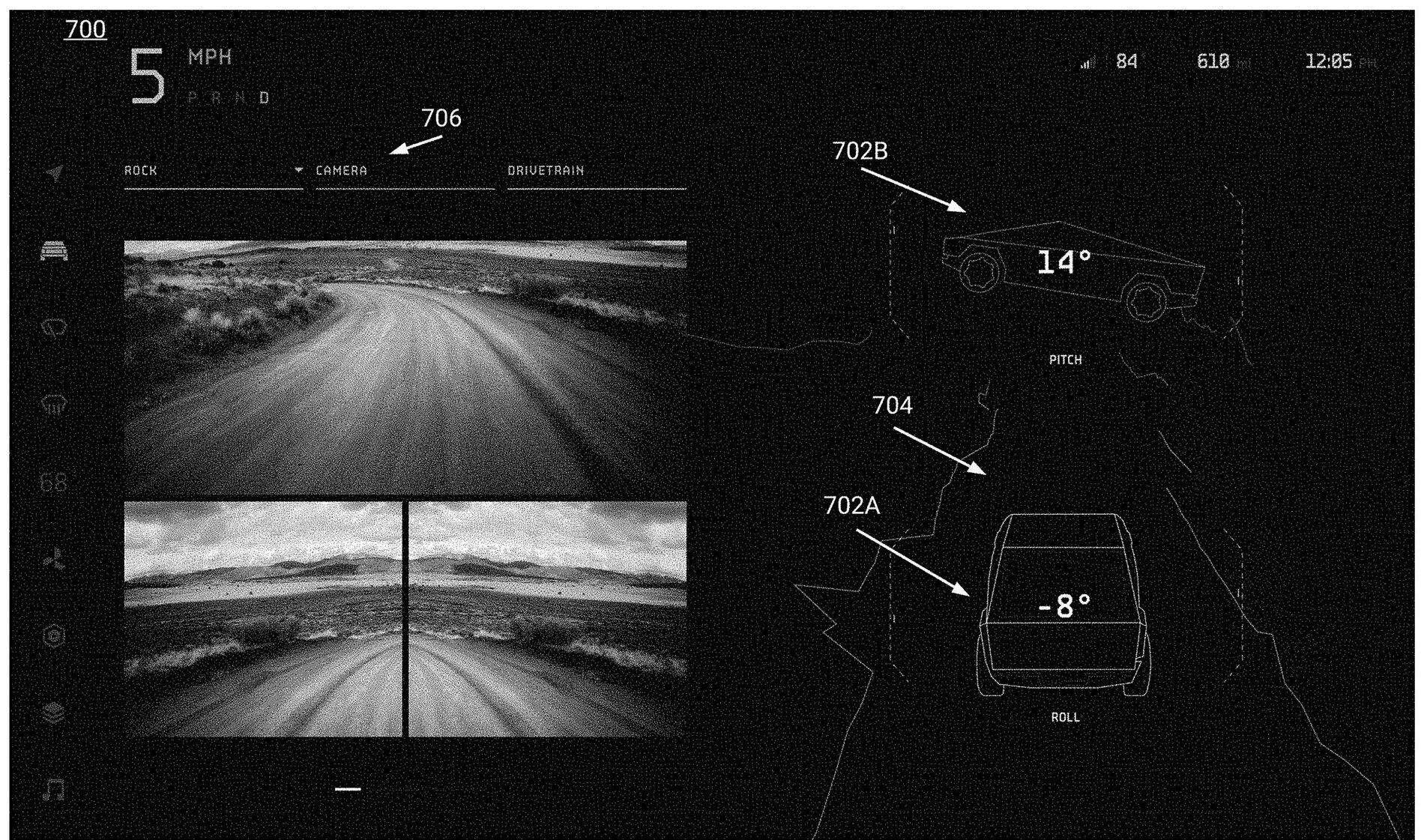 Tesla Cybertruck Cybertruck UI Patent Shows Off Cool Details & Features, Including Camp Kitchen! ? Cybertruck-UI