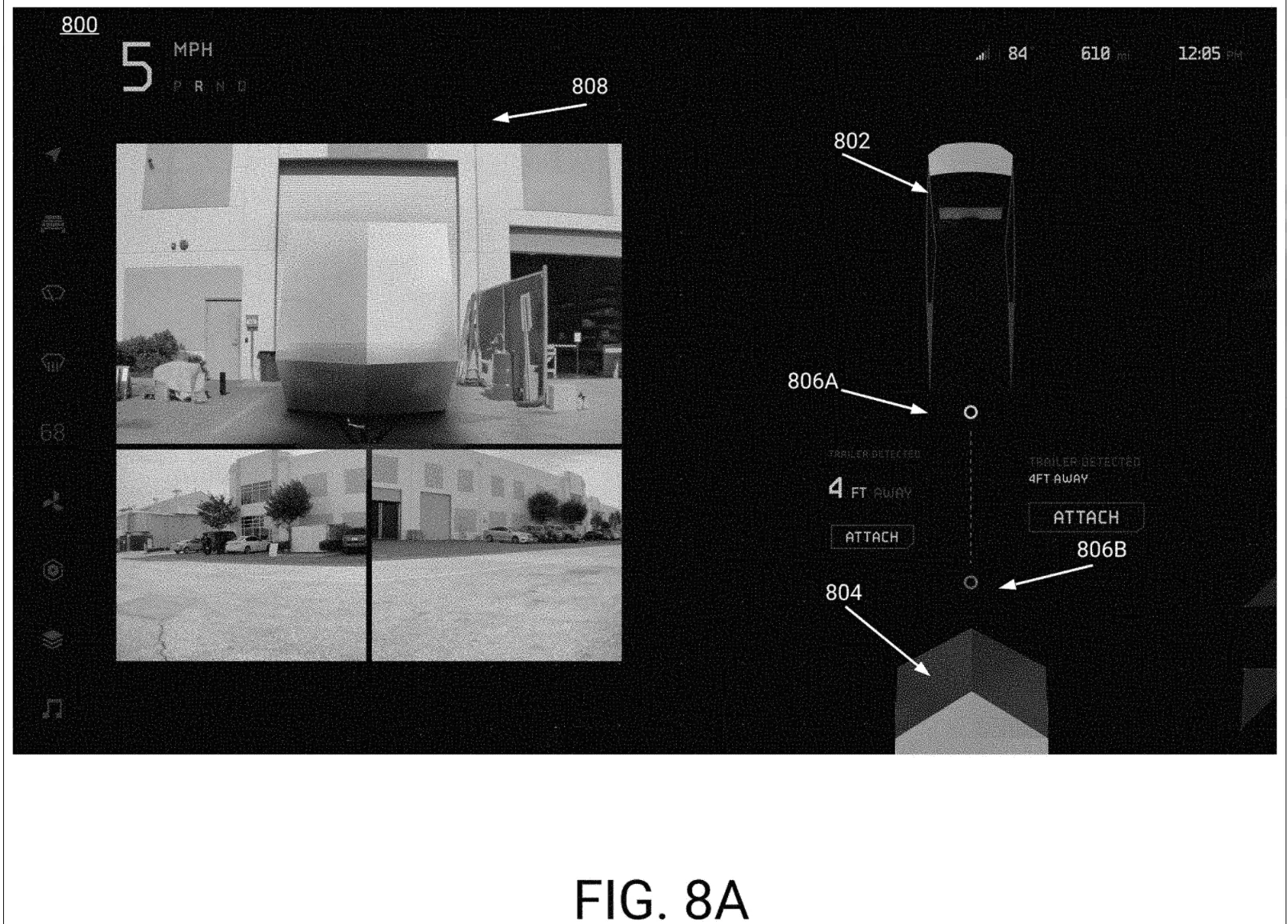 Tesla Cybertruck Cybertruck UI patent hints at 610 mile range, eye tracking mirror adjustments, 20" suspension travel 1622204165111