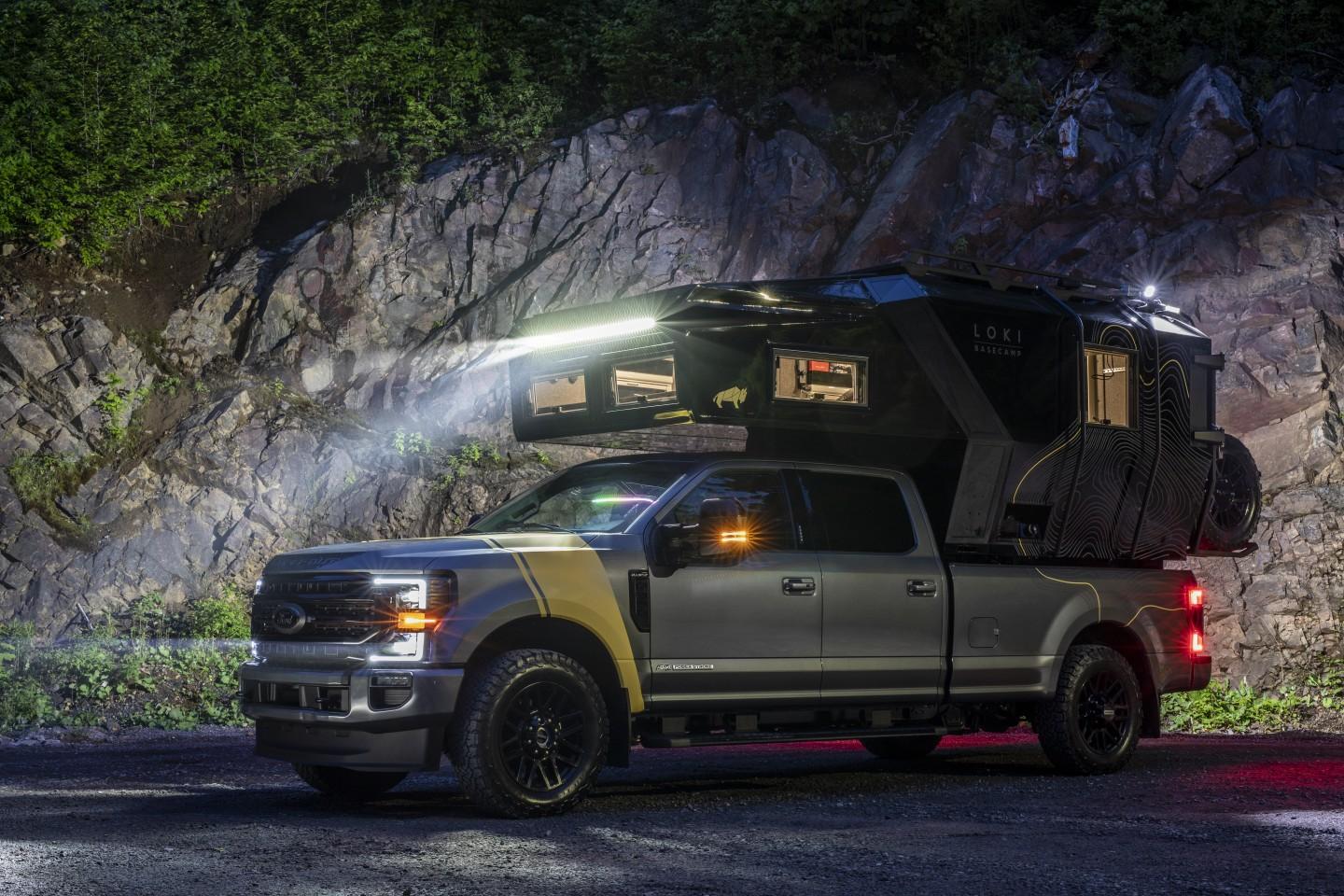 Tesla Cybertruck Modular camper pod makes F-150 or Cybertruck a 4-season adventure rig 2Fea0730904acb9f862f66b81bca80%2Floki-basecamp-009