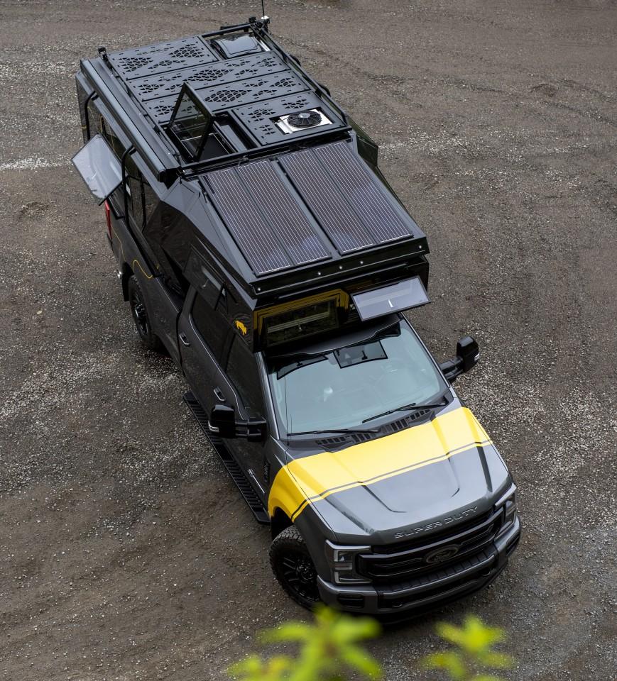 Tesla Cybertruck Modular camper pod makes F-150 or Cybertruck a 4-season adventure rig 90